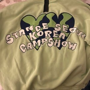 Green STNC sweatshirt brand new